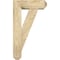 Ekena Millwork Traditional Craftsman Rough Sawn Bracket w/ Offset Brace, Douglas Fir, 6"W x 16"D x 28"H BKT0604X16X28TRA04RDF - alternate 3